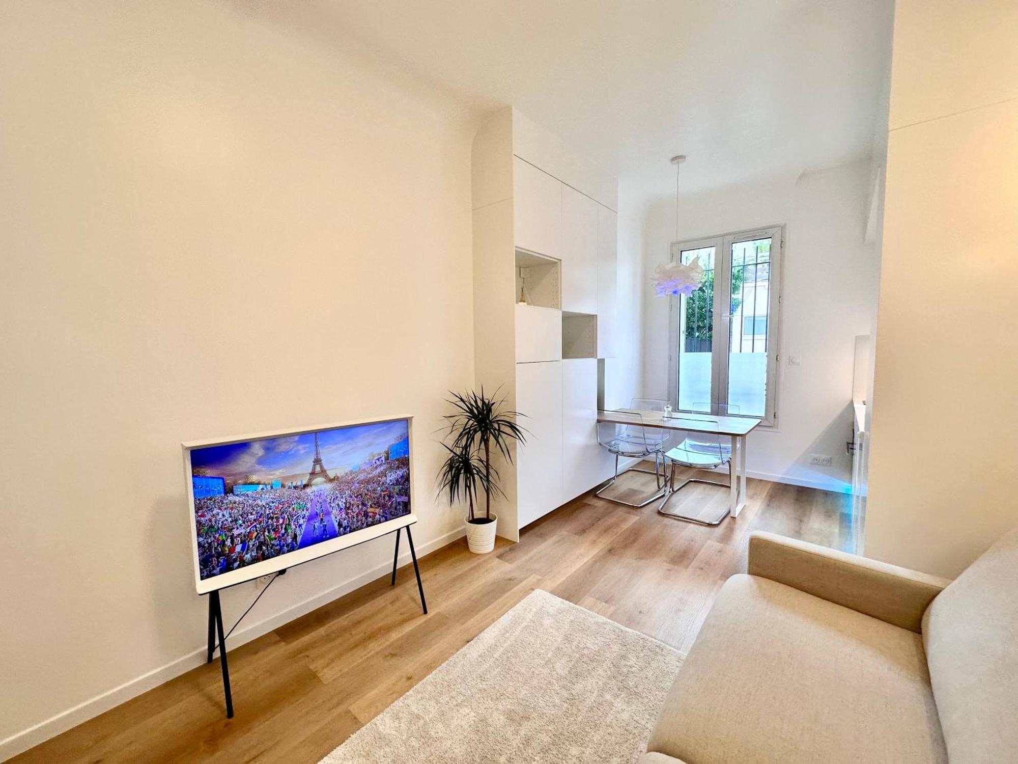 Apartment Metro-Paris Asnieres-sur-Seine Exterior photo